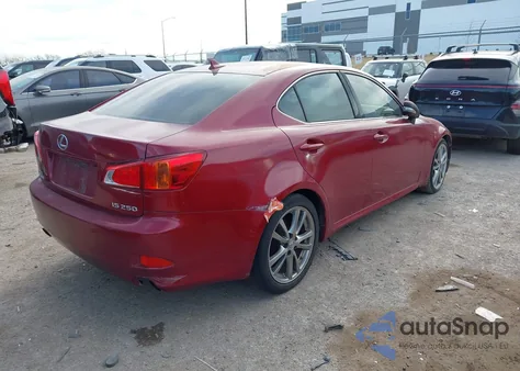 2009 Lexus Is 250 из США, поврежденный, VIN JTHBK262392087674